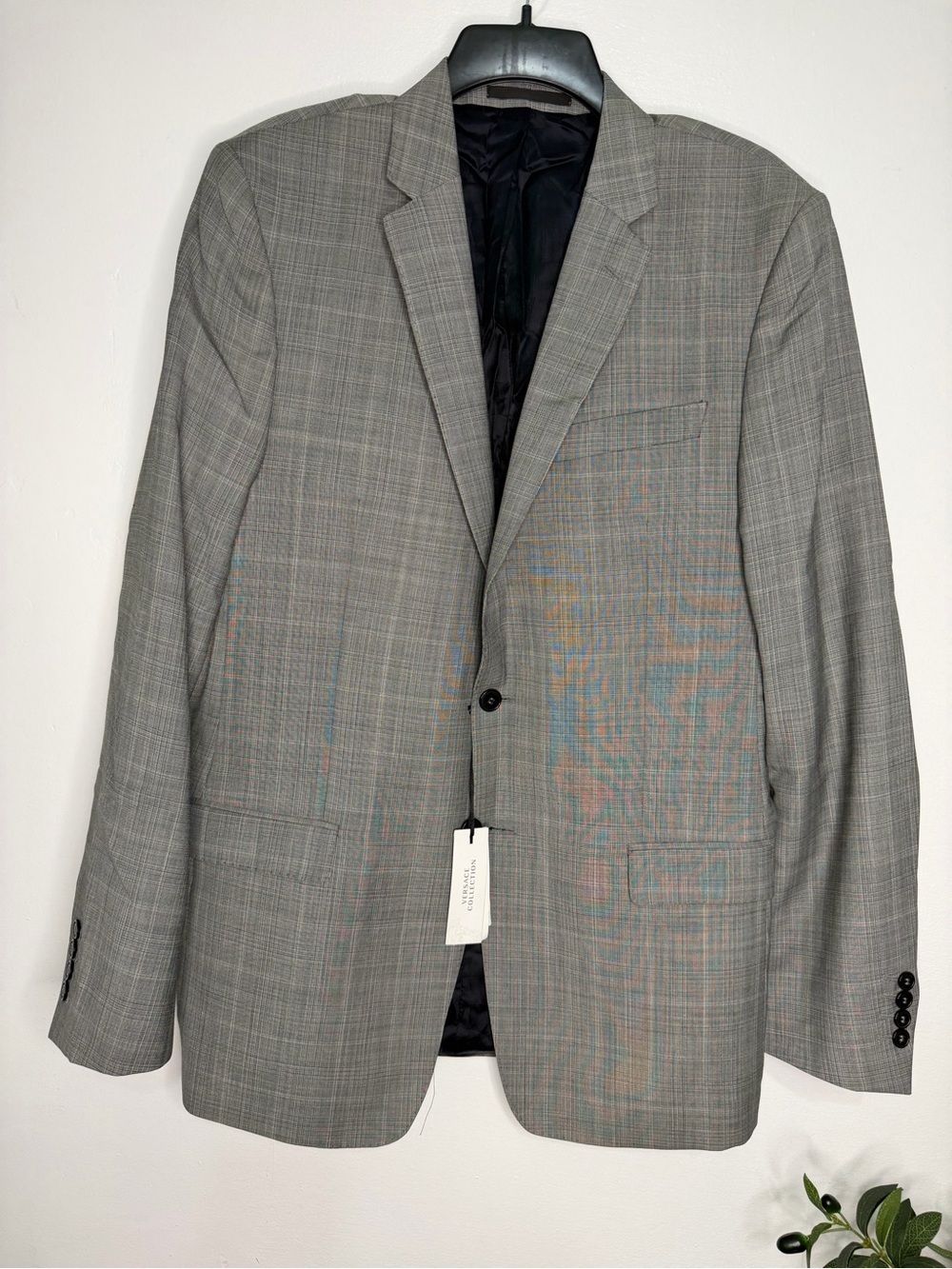 NWT VERSACE COLLECTION Gray Men's Classic Suit Jacket
